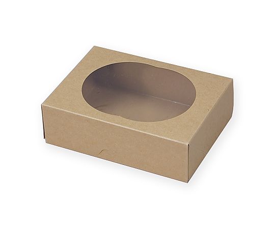 スナックケース ウィンドBOX WR-140 クラフト 50枚入画像