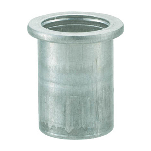 ｸﾘﾝﾌﾟﾅｯﾄ平頭ｱﾙﾐ 板厚2.5 M6×1.0 1箱(1000個)