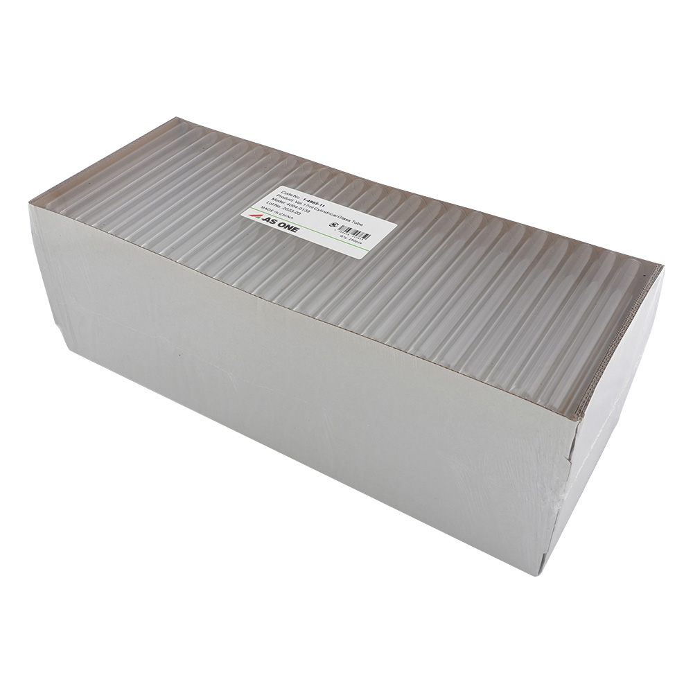 テストチューブ　17mL　胴径Φ16×全長160mm　1ケース（250本/箱×4箱入）画像