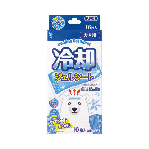 冷却ジェルシート　大人用　１６枚入×６箱画像