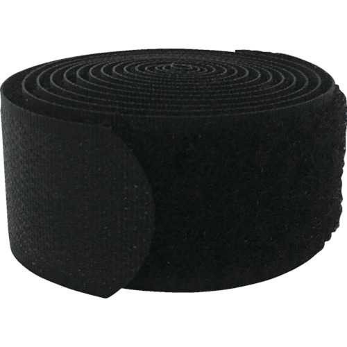 ﾏｼﾞｯｸｽﾄﾗｯﾌﾟL 25mm×110cm ﾌﾞﾗｯｸ 1本画像