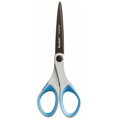 ｽｺｯﾁ ﾁﾀﾝｺｰﾄｼｻﾞｰｽﾞ 刃渡り70mm ﾎﾜｲﾄ×ﾌﾞﾙｰ 1ｾｯﾄ(6本)画像