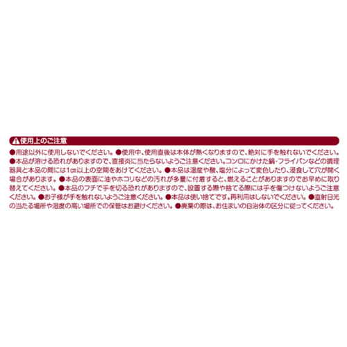 レンジガード　キッチンいろどりアルミパネル　1008510 鮮やかなデザインのアルミパネルが立てかけられた様子