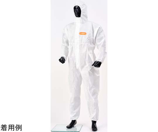 化学防護服 LIVMOA®4000AS 耐水圧・帯電 L 1枚