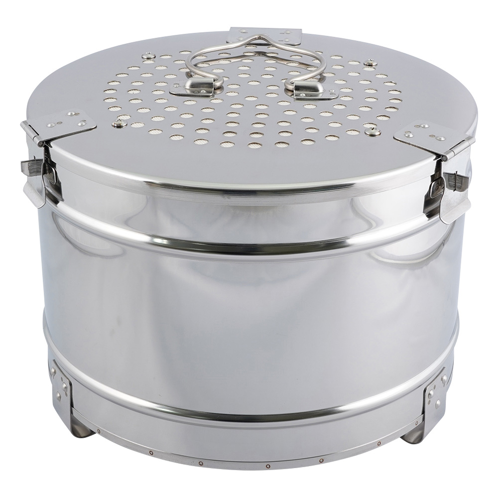 フィルター式ガーゼ缶丸型 φ270×180mm画像