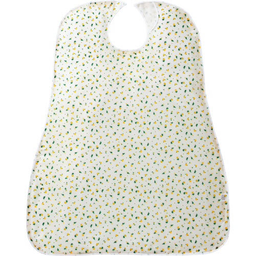 LOr食事用ｴﾌﾟﾛﾝ 花柄ｲｴﾛｰ 1ｾｯﾄ(5枚)画像