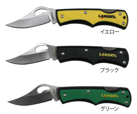 スモールロックバックナイフ グリーン