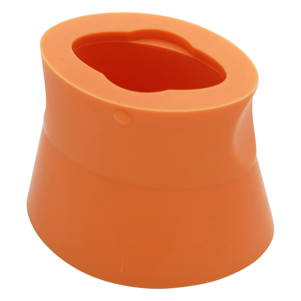 注射針着脱補助具　山丸　オレンジ画像