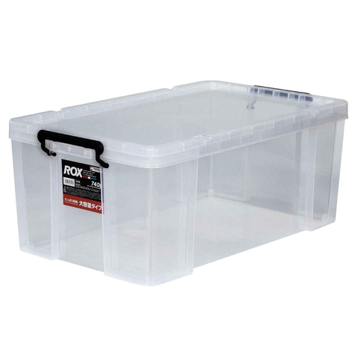 収納ボックス 幅44×奥行74×高さ30cm ロックス 740L 押入れ用画像