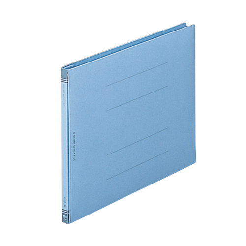 ﾕｰﾉﾋﾞｸｲｯｸﾌｧｲﾙ A4ﾖｺ 1200枚収容 背幅13-133mm 青 1冊画像