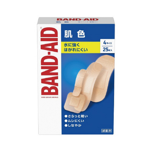 バンドエイド　肌色　４サイズ　２５枚画像