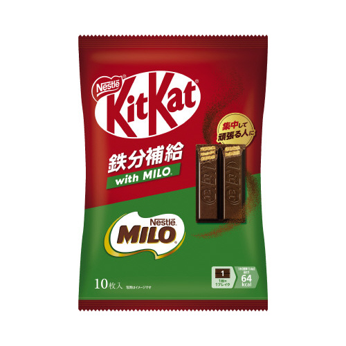 キットカット　鉄分補給ｗｉｔｈＭＩＬＯ　１０枚×３