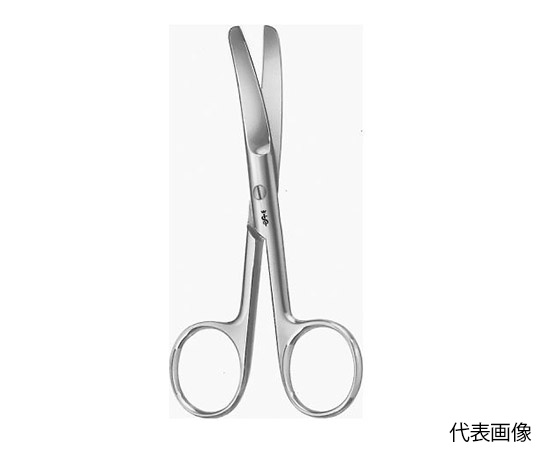 外科剪刀　クーパー　スタンダード　鈍/鈍　反　全長145mm画像