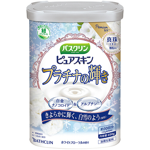 ﾋﾟｭｱｽｷﾝ ﾌﾟﾗﾁﾅの輝き 600g 1本画像