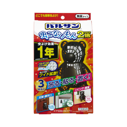 バルサン　虫こないもん３ＷＡＹクマ　１年用×４