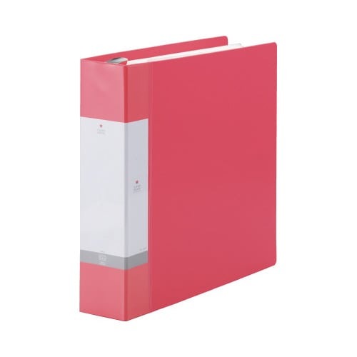 クリヤーブック交換式　赤　Ａ４縦背幅６５ｍｍ画像