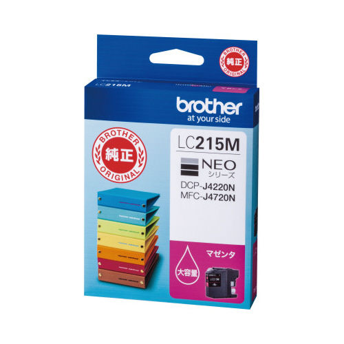 純正インク（大容量）　ＬＣ２１５Ｍ　マゼンタ画像