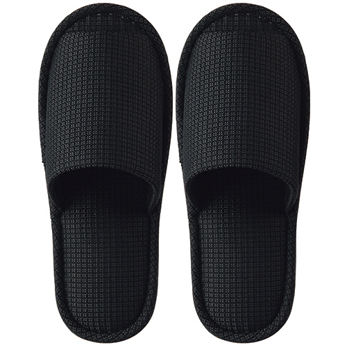 外縫いｽﾘｯﾊﾟ ﾗﾄﾞｸﾘﾌ M ﾁｬｺｰﾙ 1足