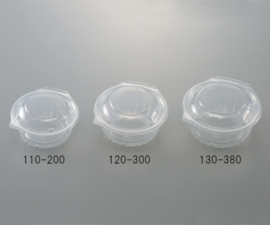フードパック 丸タイプ（電子レンジ対応）134×130×67mm PP製 1袋（50枚入）画像