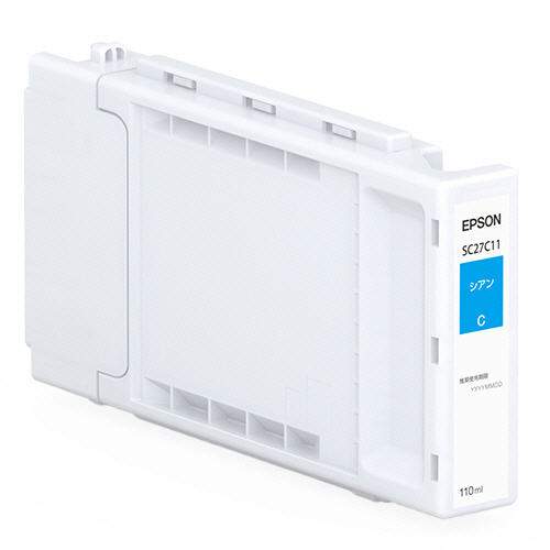 ｲﾝｸｶｰﾄﾘｯｼﾞ ｼｱﾝ 110mL SC27C11 1個画像