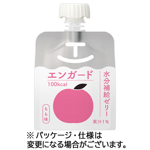ｴﾝｶﾞｰﾄﾞ水分補給ｾﾞﾘｰ もも味 150g 1ｾｯﾄ(6ﾊﾟｯｸ)画像