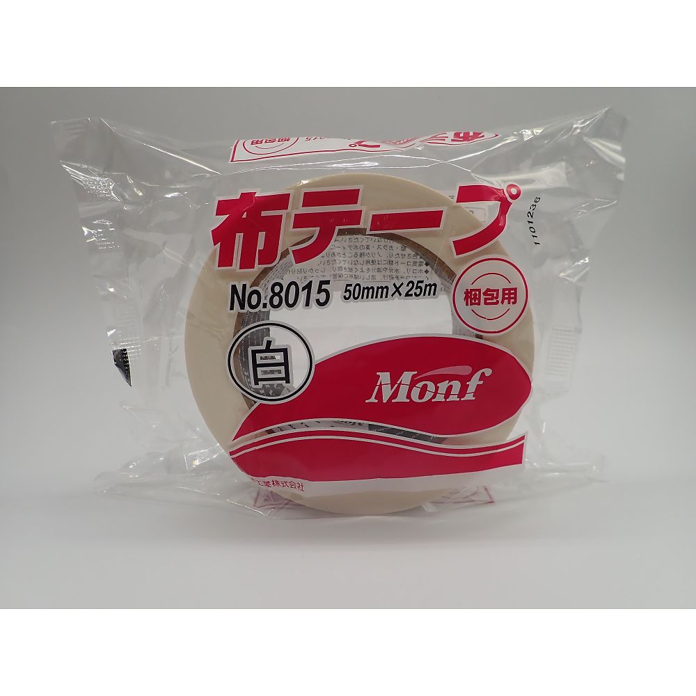 カラー布粘着テープ 白画像