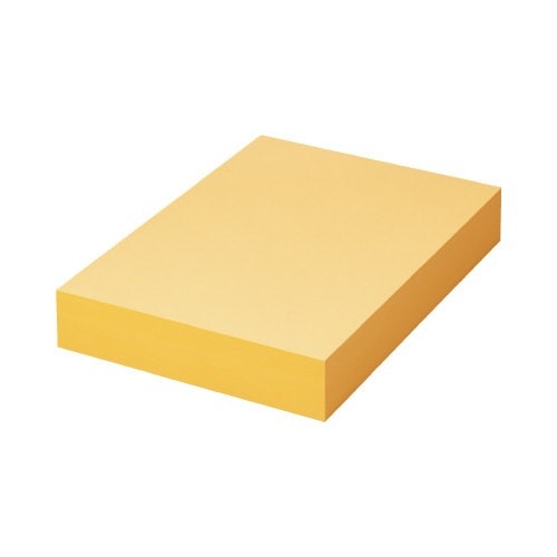 カラーペーパーＲ１００　オレンジＡ４　１冊５００枚画像