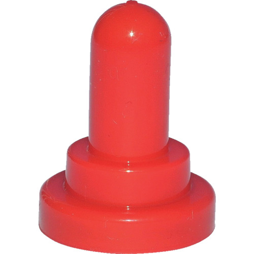 M12ﾄｸﾞﾙｽｲｯﾁ用ｶﾗｰ防水ｷｬｯﾌﾟ AT-402 赤 1個画像