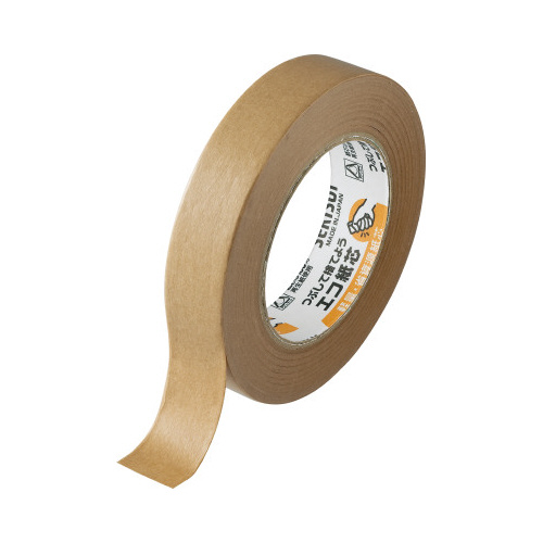 クラフトテープ　Ｎｏ．５００　２５ｍｍ　１００巻画像