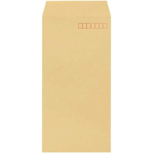 厚手クラフト封筒　長３　８５ｇ　１００枚画像