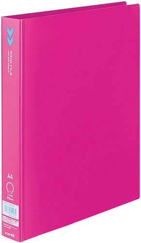 Ｏリングファイル＜Ｋ２＞背幅３４ｍｍピンク　５冊画像