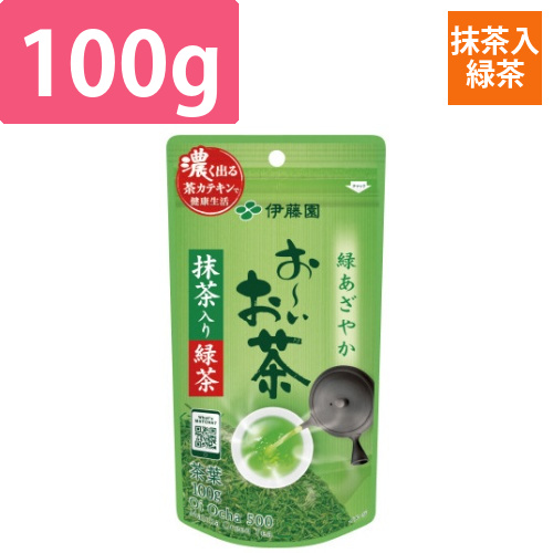 おーいお茶　抹茶入り緑茶　100g画像