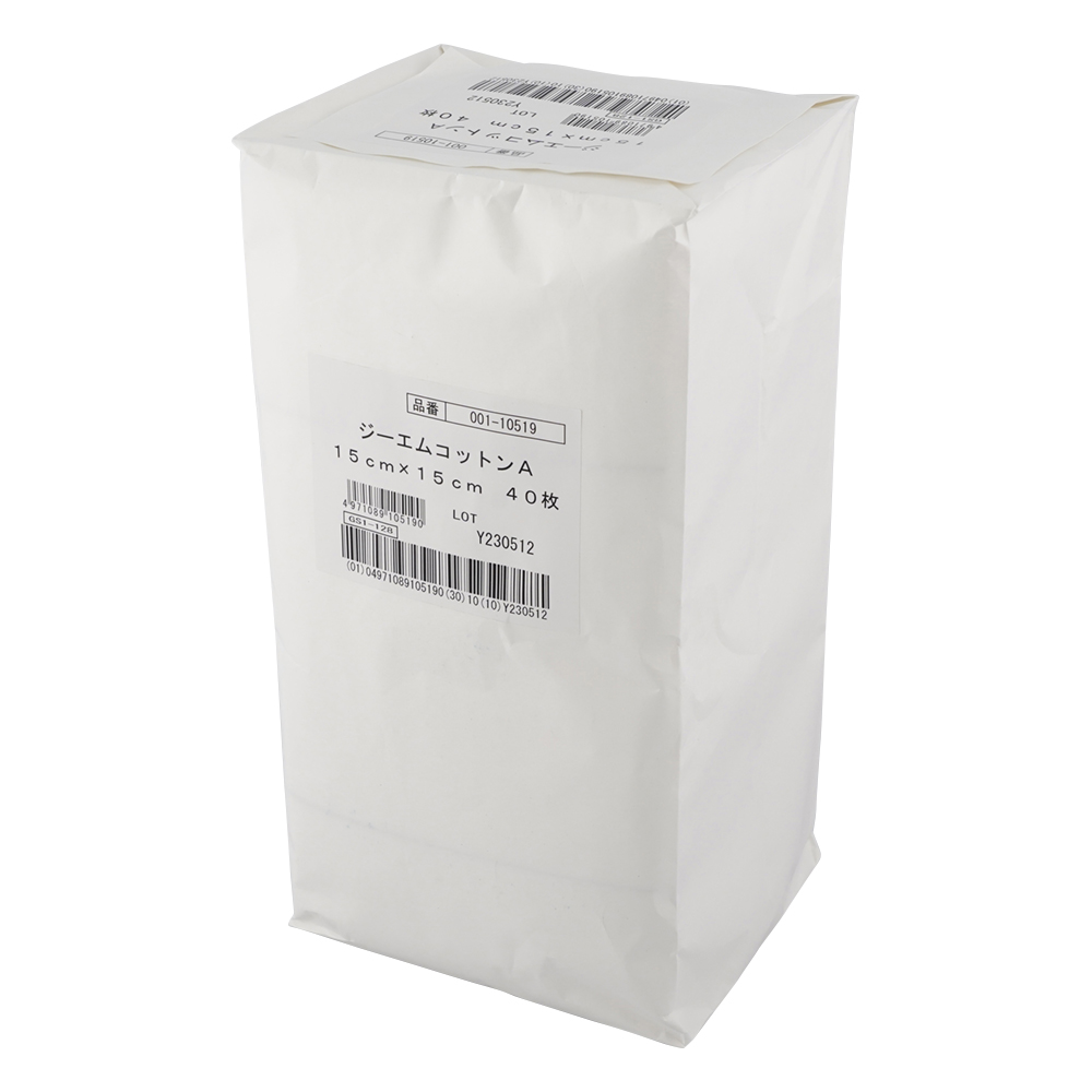 ジーエムコットンA　150×150　1包(40枚入)画像