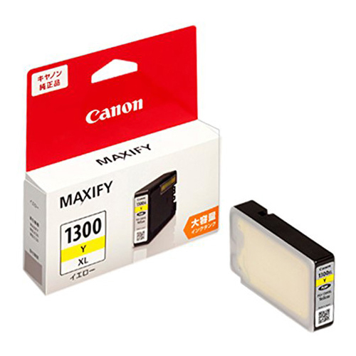 ｲﾝｸﾀﾝｸ PGI-1300XLY ｲｴﾛｰ(大容量) 9192B001 1個画像