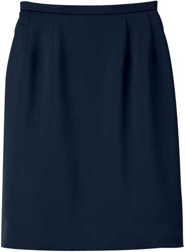 ストレッチタイトスカートレギュラー丈ネイビー７号