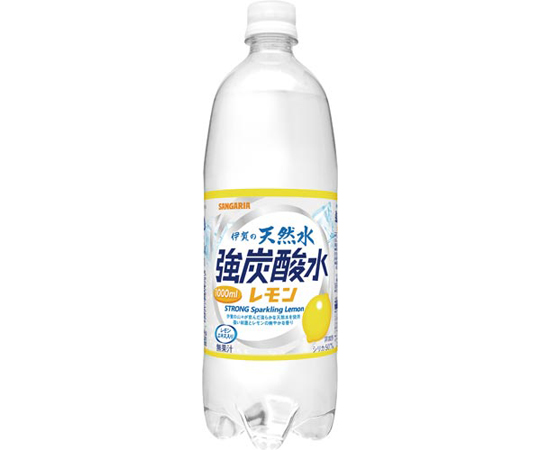 伊賀の天然水強炭酸水レモン　1000mL　12本画像