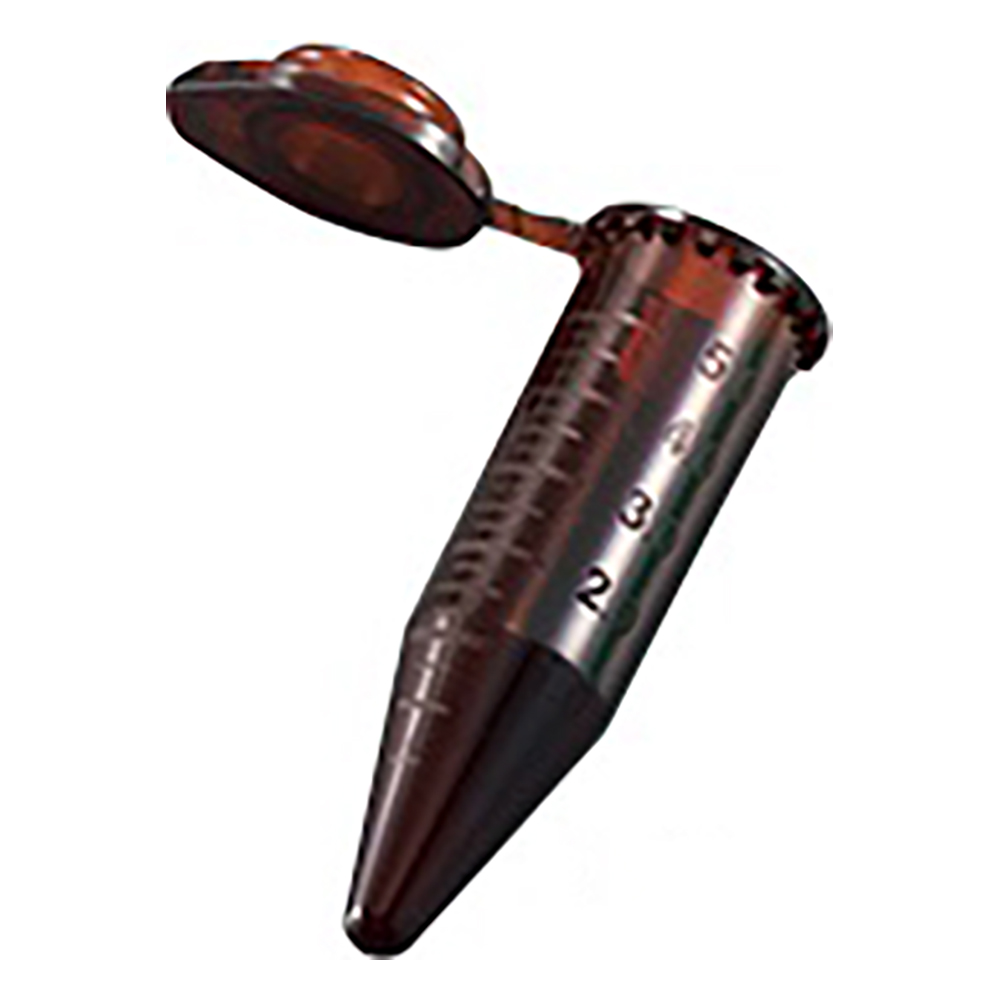 5mL遠心チューブ （アンバー） 滅菌済 100個/袋×10袋入画像