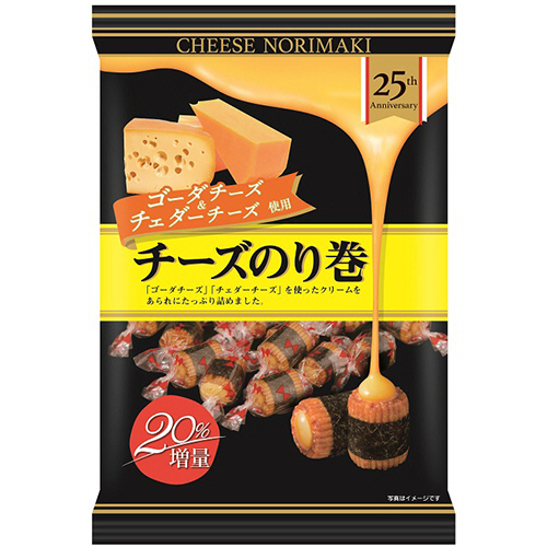 ﾁｰｽﾞのり巻 60g 1ｾｯﾄ(12ﾊﾟｯｸ)画像