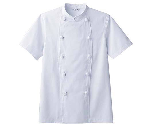 男女兼用コックコート（半袖）AS-7301　LL画像