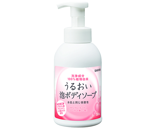 うるおい泡ボディソープ500mLポンプ付画像
