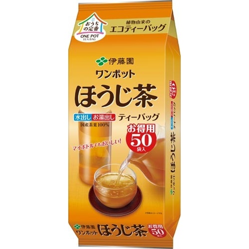 ワンポットエコティーバッグほうじ茶　５０袋×２画像