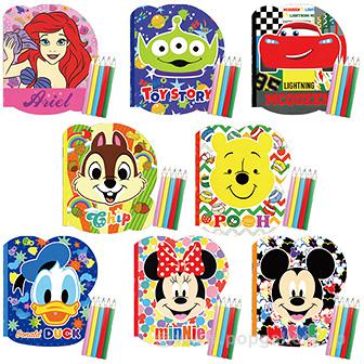 オールスター顔柄ぬりえセット画像