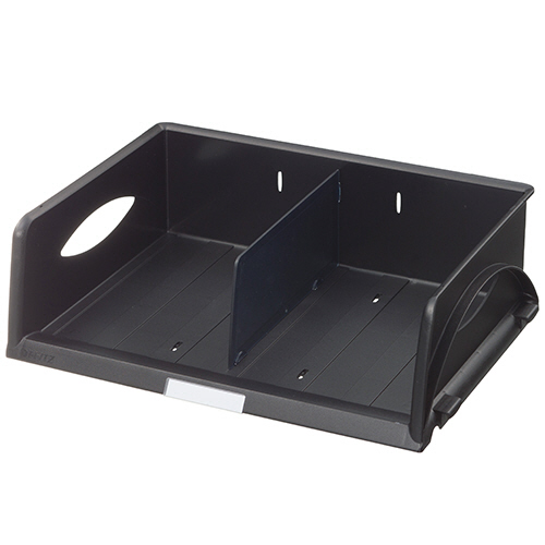 ﾌﾟﾗｽ ｿｰﾄﾄﾚｰ A4ﾖｺ ﾌﾞﾗｯｸ 1個