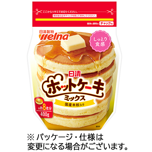 日清 ﾎｯﾄｹｰｷﾐｯｸｽ ﾁｬｯｸ付 400g 1ﾊﾟｯｸ画像