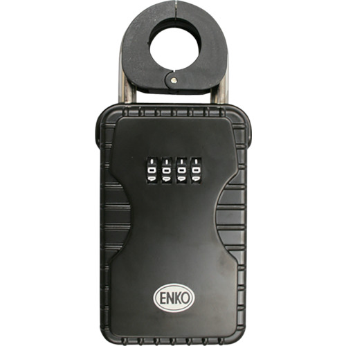 緑十字　キーストック　キーストック－２　１８０×８０×３０ｍｍ　可変式ダイヤル錠　ドアノブ対応画像