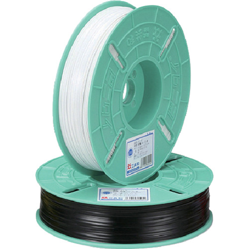 ﾋﾞﾆﾀｲ PVCﾘｰﾙ巻 4mm×600M 白 1巻画像