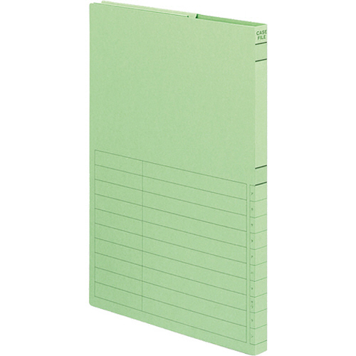 ｹｰｽﾌｧｲﾙ-FS A4ﾀﾃ 背幅17mm 緑 1ｾｯﾄ(5冊)画像