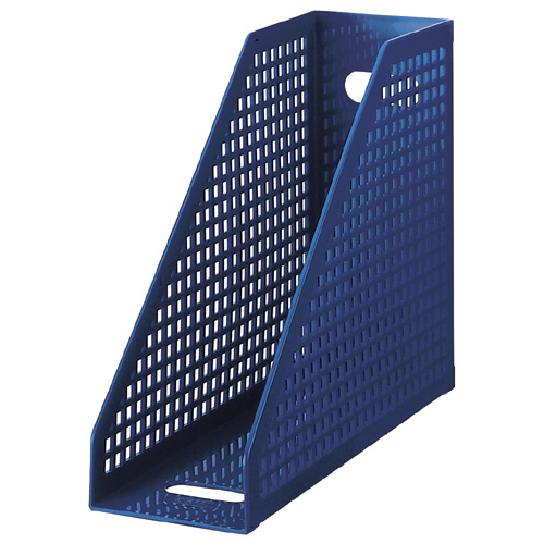 ｼｽﾎﾞｯｸｽ ﾌﾘｰ型 A4 背幅105mm 青 1ｾｯﾄ(10個)画像