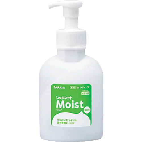 サラヤ　シャボネットモイスト５００ｍＬ泡Ｐ付減容画像