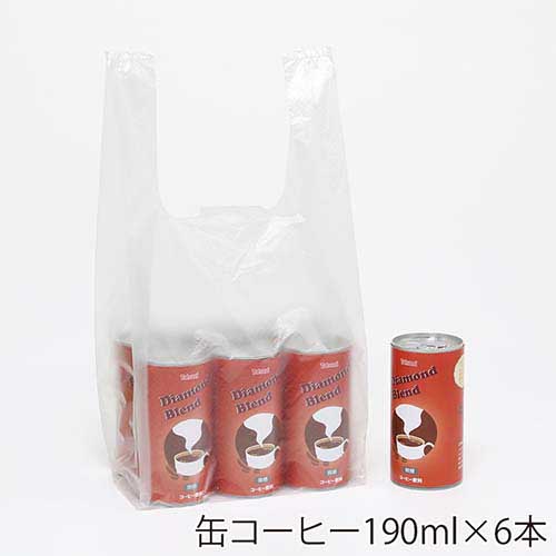 エンボス加工ありの便利なハンガータイプのレジ袋